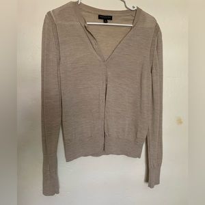 Banana Republic Tan Cardigan || M || Banana Republic